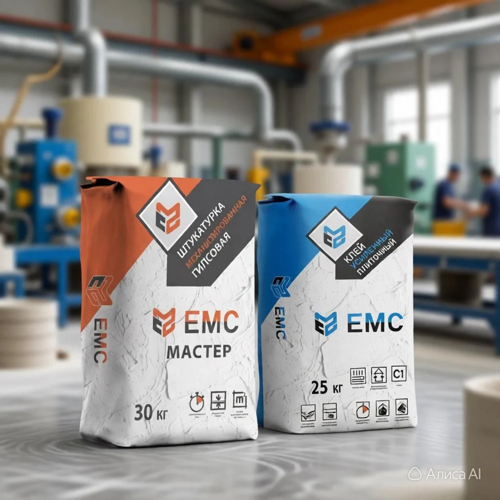 Штукатурка и сухие смеси от производителя «ЕМС