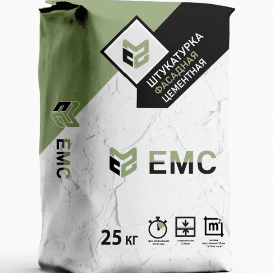 Штукатурка цементная ЕМС ФАСАДНАЯ 25 кг