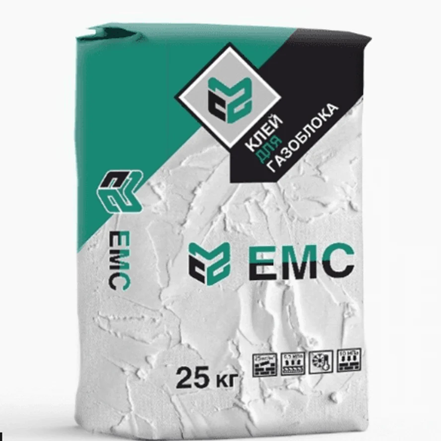 Клей для газоблока ЕМС 25 кг